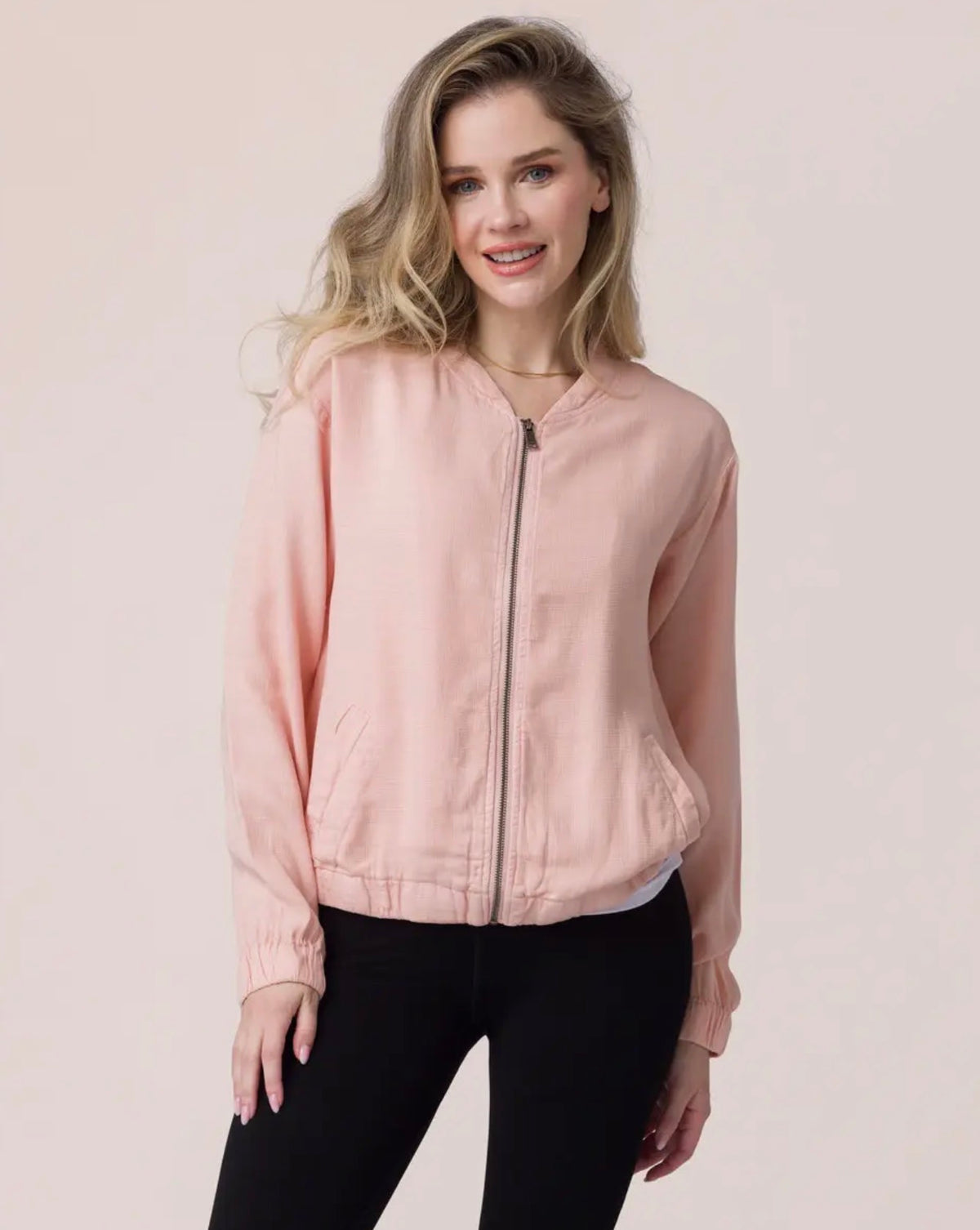 Blush Tencel Jacket