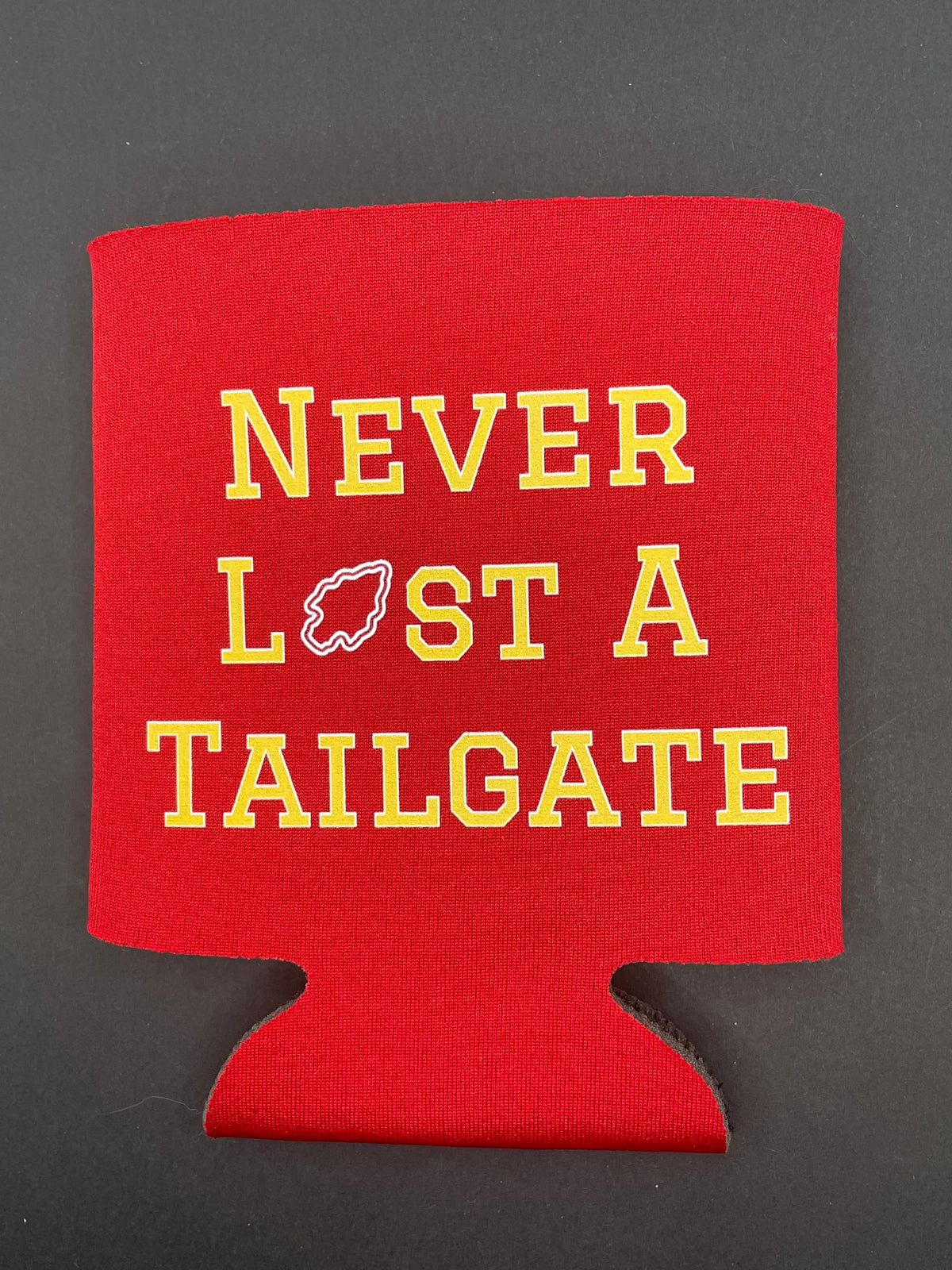 Never Lost a Tailgate Can Holder